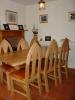 Gothic Style Oak Table and Chairs 1